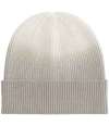 BB533 B533 Beechfield Dip Dye Beanie Natural Stone Dip Dye colour image